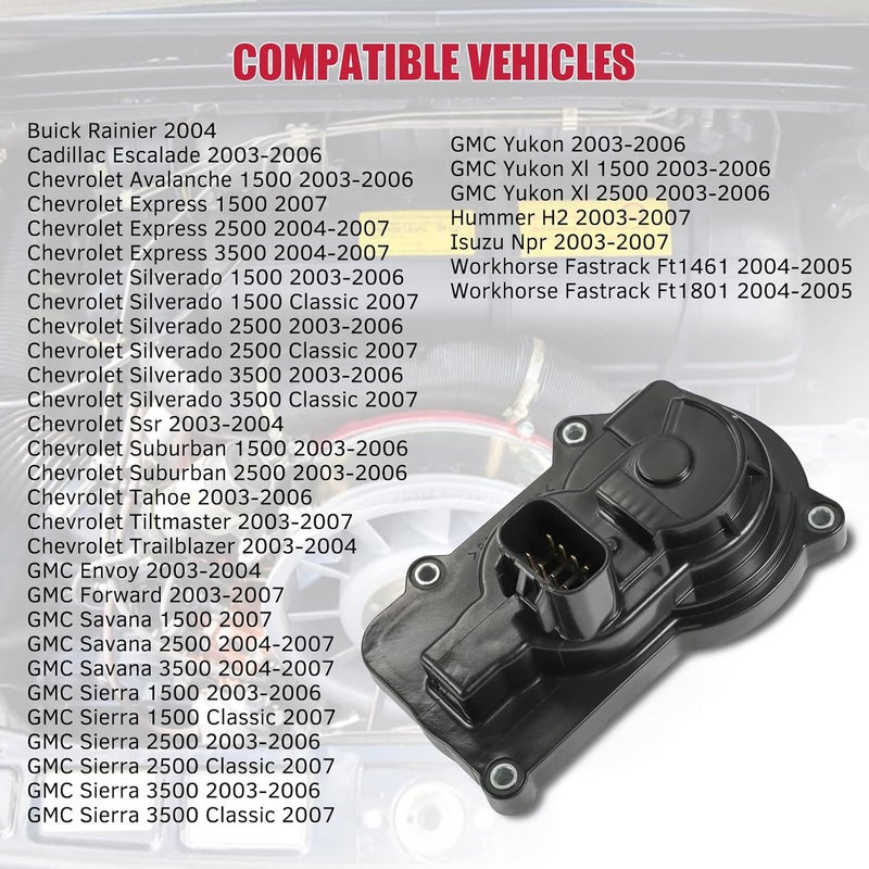 AUTEX Throttle Position Sensor TPS Sensor 977-000 217-2293 Compatible with Silverado Express Suburban 1500 Tahoe Trailblazer Yukon Envoy Savana Sierra 1500 - Image 2